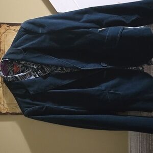 Talbots Paisley Patterned Blazer And Shirt 2 Pieces